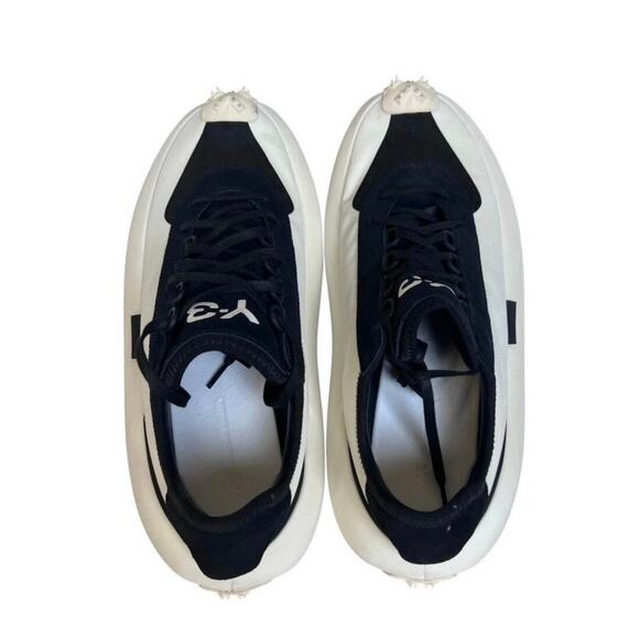 Adidas Y-3  Makura Core White Black Sport Style Sneakers Shoes Men Size 12.5 main image 10